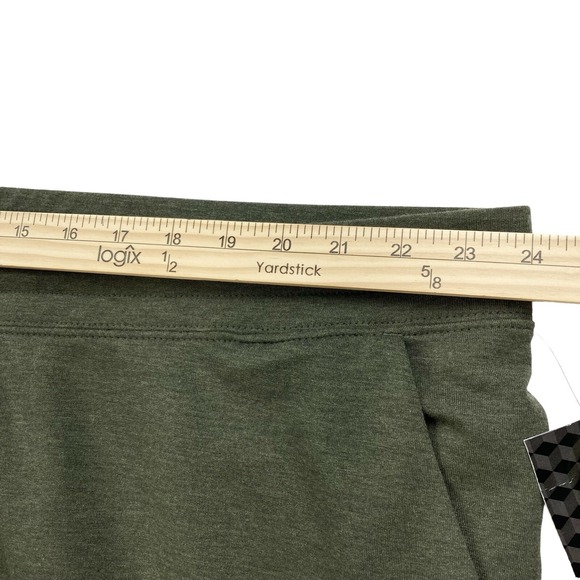 Athletic Women's Driworks Jogger Plus 3XL Drawstring Waist Green Knit Pullon NWT - Picture 7 of 10